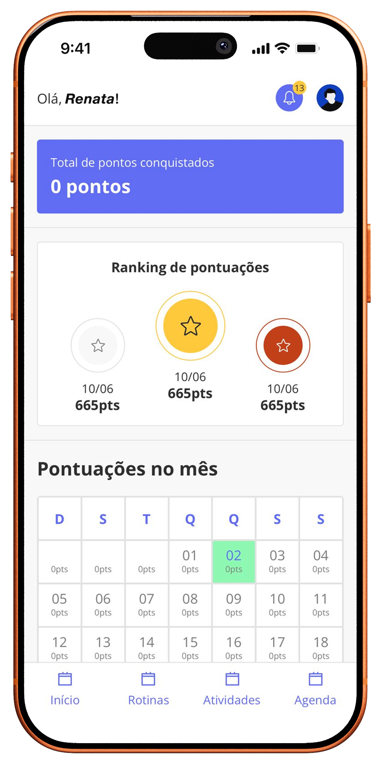 Mockup Atividade